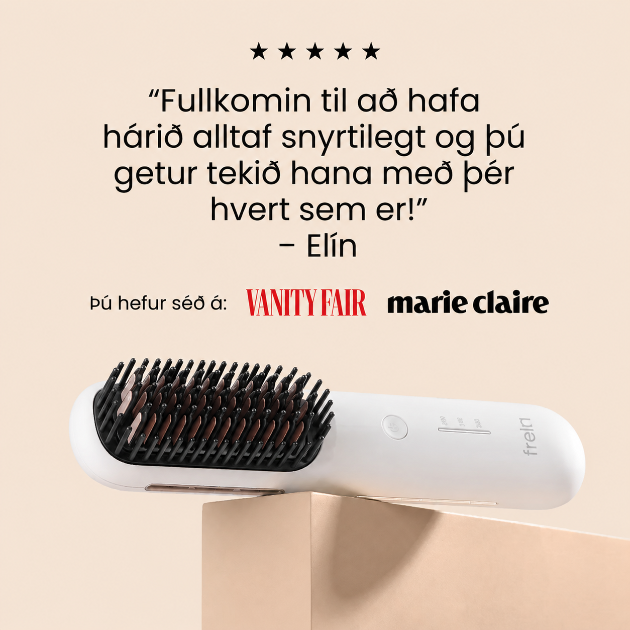 Freri – Þráðlaus Sléttubursti